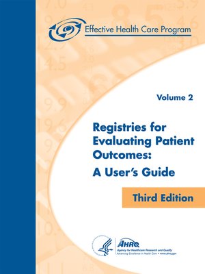 cover image of Registries for Evaluating Patient Outcomes, Volume 2